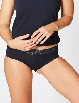 Трусы-шортики кружевные хлопковые (5 шт)