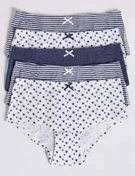 Трусы-шорты Dreamskin® со звездами и полосками (5 шт)