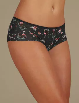 Трусы-шорты с низкой посадкой (5 шт)