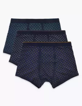 Трусы-транки с технологией StayNEW™ (3 шт)