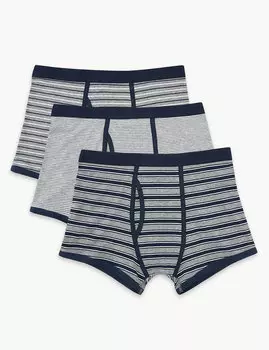 Трусы-транки в полоску с отделкой Cool &amp; Fresh™ (3 шт)