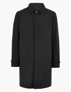 Удлиненный макинтош с съемной подкладкой