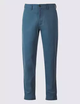 Узкие брюки чинос из чистого хлопка