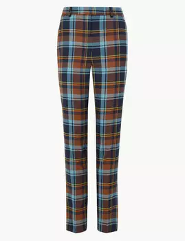 Узкие брюки Mia в клетку