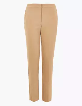 Узкие брюки с высокой талией