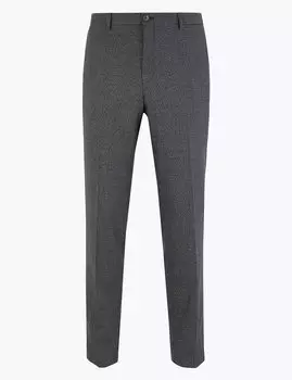 Узкие фактурные брюки