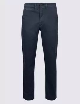 Узкие мужские брюки чинос из хлопка