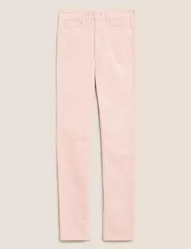 Вельветовые брюки прямого кроя