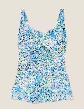 Верх купальника топ танкини с глубокой горловиной