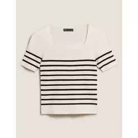 Вязаный топ Soft Touch в полоску , Marks&amp;Spencer