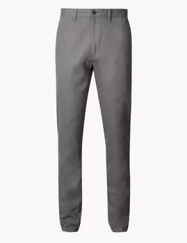 Зауженные брюки чинос из 100%-го хлопка