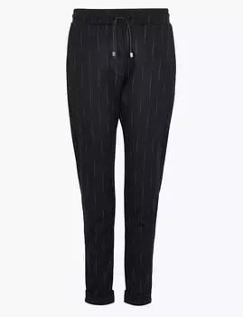 Зауженные брюки Грейзер в елочку