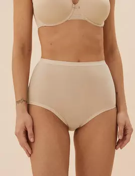 Жаккардовые закрытые брифы