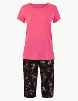 Женская пижама с принтом Морские коньки