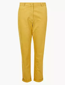 Женские хлопковые брюки чинос