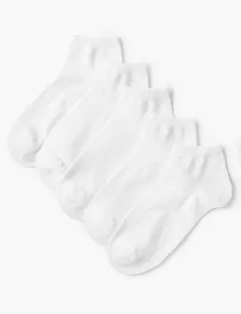 Женские носки из хлопка с добавлением эластана (5 шт)
