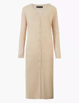 Женский кардиган длиной миди