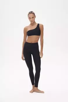 Леггинсы для спорта черный