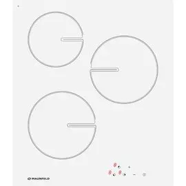 Варочная панель Maunfeld MVCE45.3HL.SZ-WH
