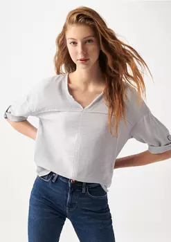 Блузка Long Sleeve Blouse Mavi