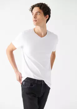 Футболка Stretch V Neck Mavi