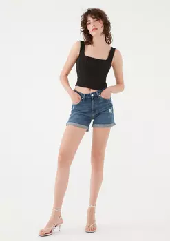 Шорты Knit Shorts Mavi