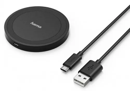 Беспроводное зарядное устройство Hama Basix Line 1A