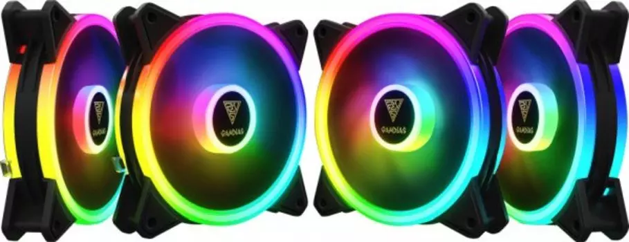 Комплект RGB вентиляторов Gamdias