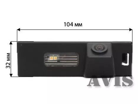 Штатная камера заднего вида AVIS