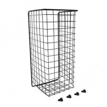 BASE Корзина для белья в базу 300 мм, высота 525 мм, черный муар (КБ30525-1)