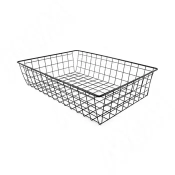 BASE Корзина сетчатая 120х350х500 мм, черный (КС123550 ЧР)
