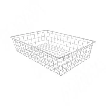 BASE Корзина сетчатая, 120x400x550 мм, металлик серебристый (КС124055)