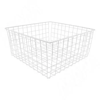 BASE Корзина сетчатая, 190х400х450 мм, белый (КС194045 БЕЛ)
