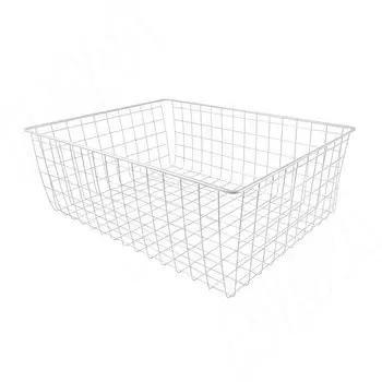 BASE Корзина сетчатая, 190x400x600 мм, белый (КС194060 БЕЛ)