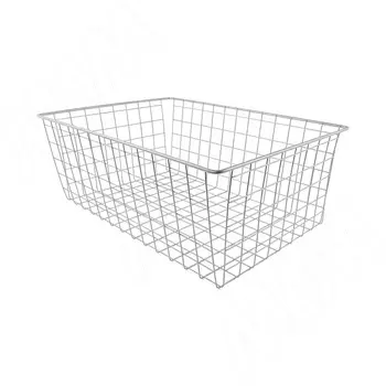 BASE Корзина сетчатая, 190x400x600 мм, металлик серебристый (КС194060)