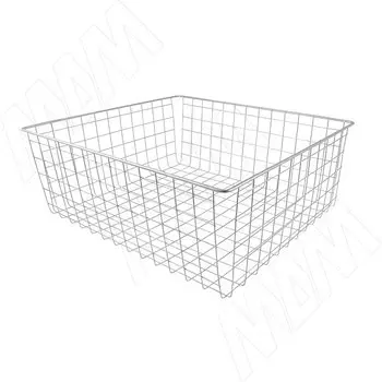 BASE Корзина сетчатая, 190x450x500 мм, металлик серебристый (КС194550)