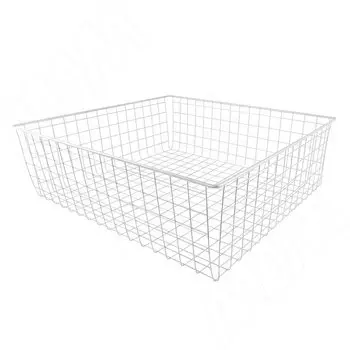 BASE Корзина сетчатая, 190x550x550 мм, белый (КС195555 БЕЛ)