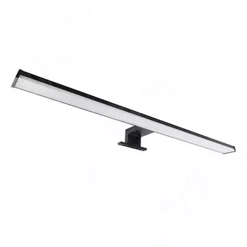 BATH Светодиодный светильник для верхней подсветки, черный, 220V, IP44, 600 мм, нейтральный белый 4000K, 12W (BA220-600-BL-NW12)