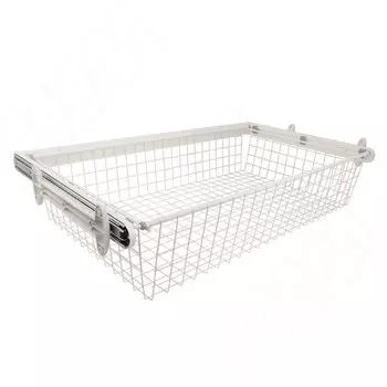 BELLE Корзина для белья, 900 мм, белый, полн. выдв. (BE90BAWH)