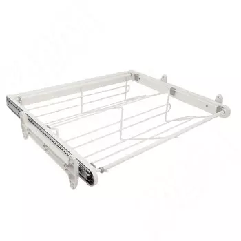 BELLE Корзина для обуви, 600 мм, белый, полн. выдв. (BE60SHWH)