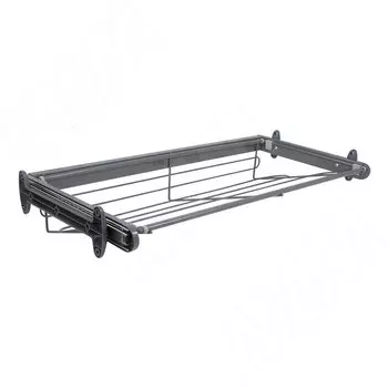 BELLE Корзина для обуви, 800 мм, глубина 350 мм, графит, полн. выдв. (BE80SH35GR)