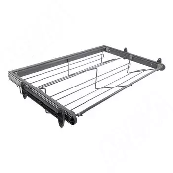 BELLE Корзина для обуви, 800 мм, графит, полн. выдв. (BE80SHGR)