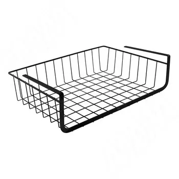BELLE Корзина сетчатая под полку, черный (BEUSBL)
