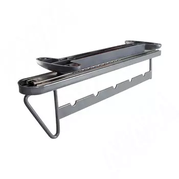 BELLE Штанга выдвижная 350 мм, графит, полн. выдв. (BEHA35GR)