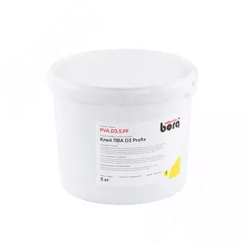 Bora клей ПВА D3 Profix (ведро 5 кг) (PVA.D3.5.PF)