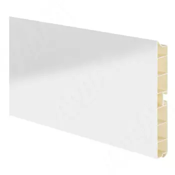 Цоколь пластиковый (высота 100, длина 4000 мм), зеркальный (10.044 4M)