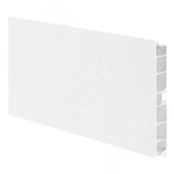 Цоколь пластиковый (высота 120, длина 4000 мм), белый (12.4801R 4M)