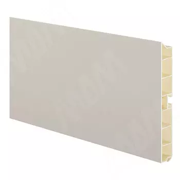 Цоколь пластиковый (высота 120, длина 4000 мм), Кашемир (12.9001R 4M)