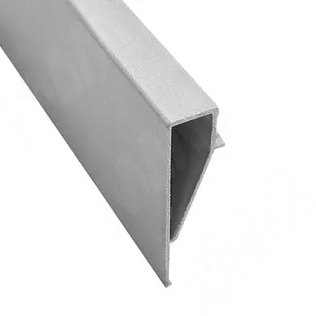 Декоративный карнизный профиль для коллектора, серебро, L-2600 (7963.416)