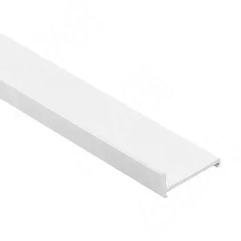 Декоративный профиль для 3708 и 2061, с ручкой, белый, L-2600 (B135.19)